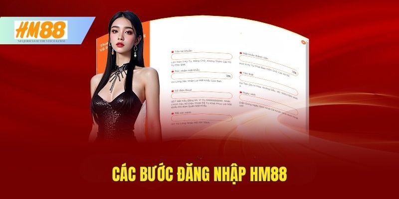 Hướng dẫn các bước đăng nhập HM88