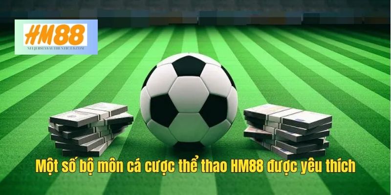 Một số bộ môn cá cược thể thao HM88 được yêu thích